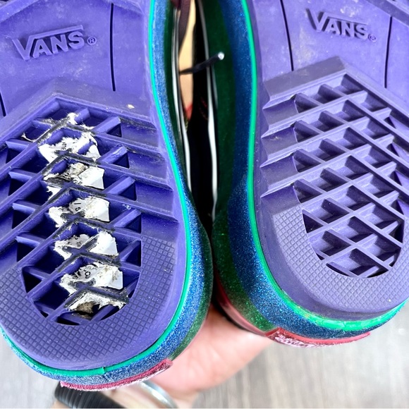 *Vans | Old Skool Unisex Stacked Rainbow Platform Size 5 - Picture 14 of 15